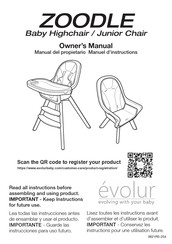 Evolur ZOODLE Manuel D'instructions