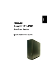 Asus Pundit P1-PH1 Barebone System Guide D'installation Rapide