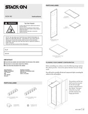 STACK-ON GCB-18C Manuel D'instructions