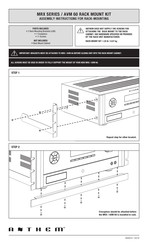 Anthem AVM 60 Instructions De Montage