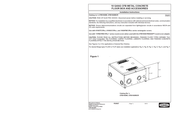 Hubbell CFB10G55 Instructions D'installation