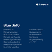 Blueair Blue 3610 Manuel Utilisateur