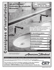 American Standard SELECTRONIC 2506.15X Consignes D'installation