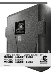 Cattani Turbo-Smart Cube A Mode D'emploi