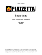 Piazzetta Entretiens Guide Rapide