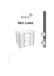 Blooma Abri Lulea Manuel D'instructions