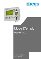 Sices DST4601/PX Mode D'emploi