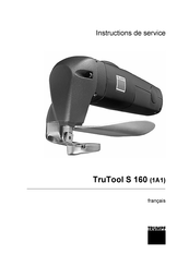 Trumpf TruTool S 160 Instructions De Service