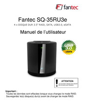 Fantec SQ-35RU3e Manuel De L'utilisateur