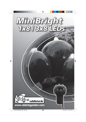 ubbink MiniBright 3 x 8 LED Mode D'emploi
