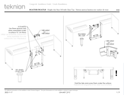 Teknion BGATLB Guide D'installation