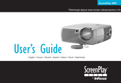 InFocus ScreenPlay 4805 Guide De L'utilisateur