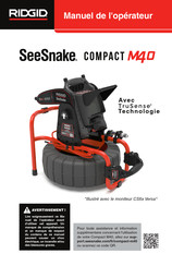 RIDGID SeeSnake COMPACT M40 Manuel De L'opérateur