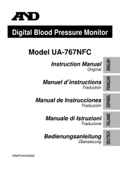 AND UA-767NFC Manuel D'instructions