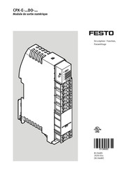 Festo CPX-E DO Serie Traduction De La Notice Originale