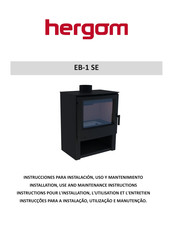 hergom EB-1 SE Instructions Pour L'installation, L'utilisation Et L'entretien