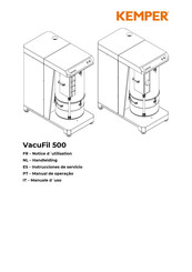 Kemper VacuFil 500 Notice D'utilisation