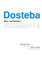 Dosteba SLK-ALU-TR Mode D'emploi