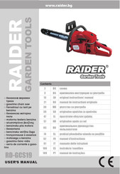 Raider RD-GCS19 Manuel D'instructions