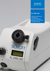 Scott KL 2500 LED Conseils D'utilisation