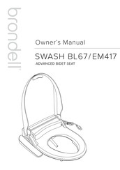 brondell SWASH EM417 Serie Mode D'emploi