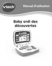 VTech Baby ordi des decouvertes Manuel D'utilisation