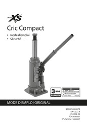 autoXS Cric Compact Mode D'emploi