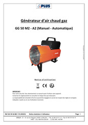 S. Plus GG 50 M2 - A2 Notice D'utilisation