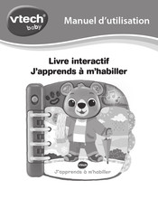 VTech baby Livre interactif J'apprends a m'habiller Mode D'emploi