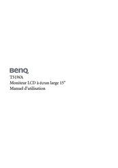 Benq T51WA Manuel D'utilisation