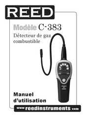 REED INSTRUMENTS C-383 Manuel D'utilisation