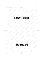 Brandt EASY COOK Mode D'emploi