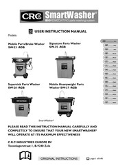 CRC SmartWasher SW-25-RGB Manuel D'instructions