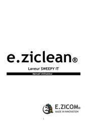 E.zicom BOT e.ziclean SWEEPY IT Manuel Utilisateur