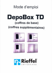 Rieffel DepoBox TD 9002 S Mode D'emploi