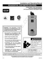 GSW 6G40NAV Mode D'emploi