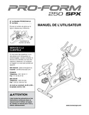 Pro-Form PFEVEX74915.0 Manuel De L'utilisateur