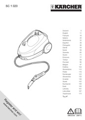 Kärcher SC 1020 Mode D'emploi