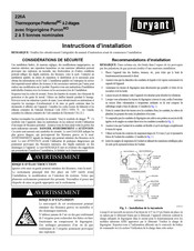 Bryant Preferred 226A Instructions D'installation