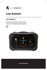 Lion Energy Lion Summit Manuel De L'utilisateur