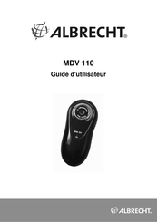 Albrecht MDV 110 Guide D'utilisateur