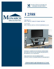 Monarch Specialties I 2588 Instructions D'assemblage