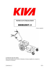 Kiva HORIZON 2 Notice D'utilisation