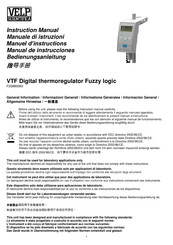 Velp Scientifica VTF Manuel D'instructions