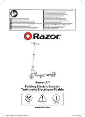 Razor Power A 2 Mode D'emploi
