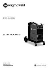 Magmaweld ID 500 TW DC PULSE Mode D'emploi