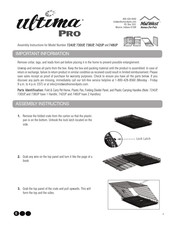 Midwest ultima PRO 736UP Guide Rapide