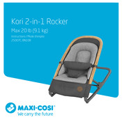 Maxi-Cosi Kori 2-in-1 Rocker Mode D'emploi