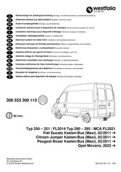 Westfalia 6933 Notice De Montage Et D'utilisation