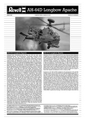 Revell AH-64D Longbow Apache Mode D'emploi